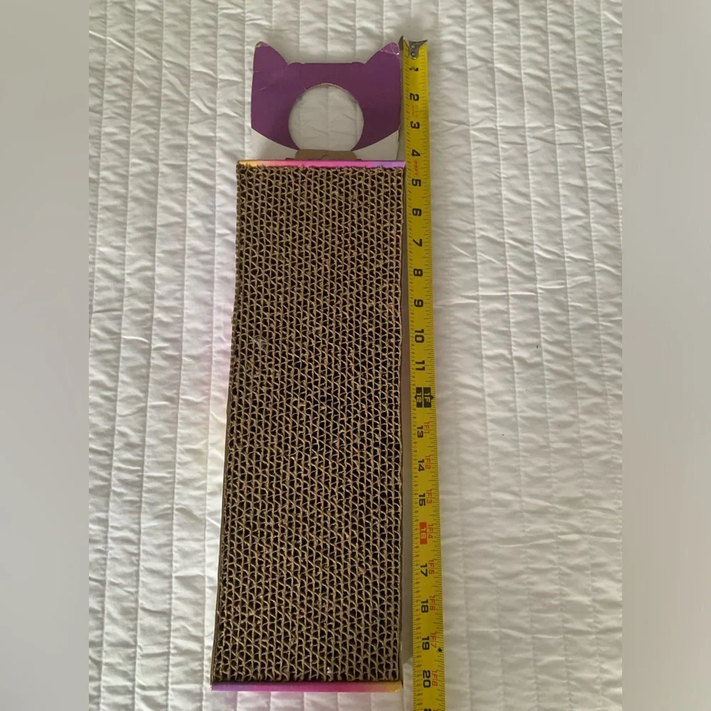 SmartyKat Corrugated Cardboard Scratcher Cats Pets